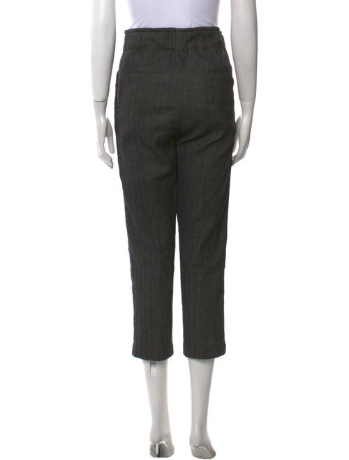 Brunello Cucinelli Linen Straight Leg Pants