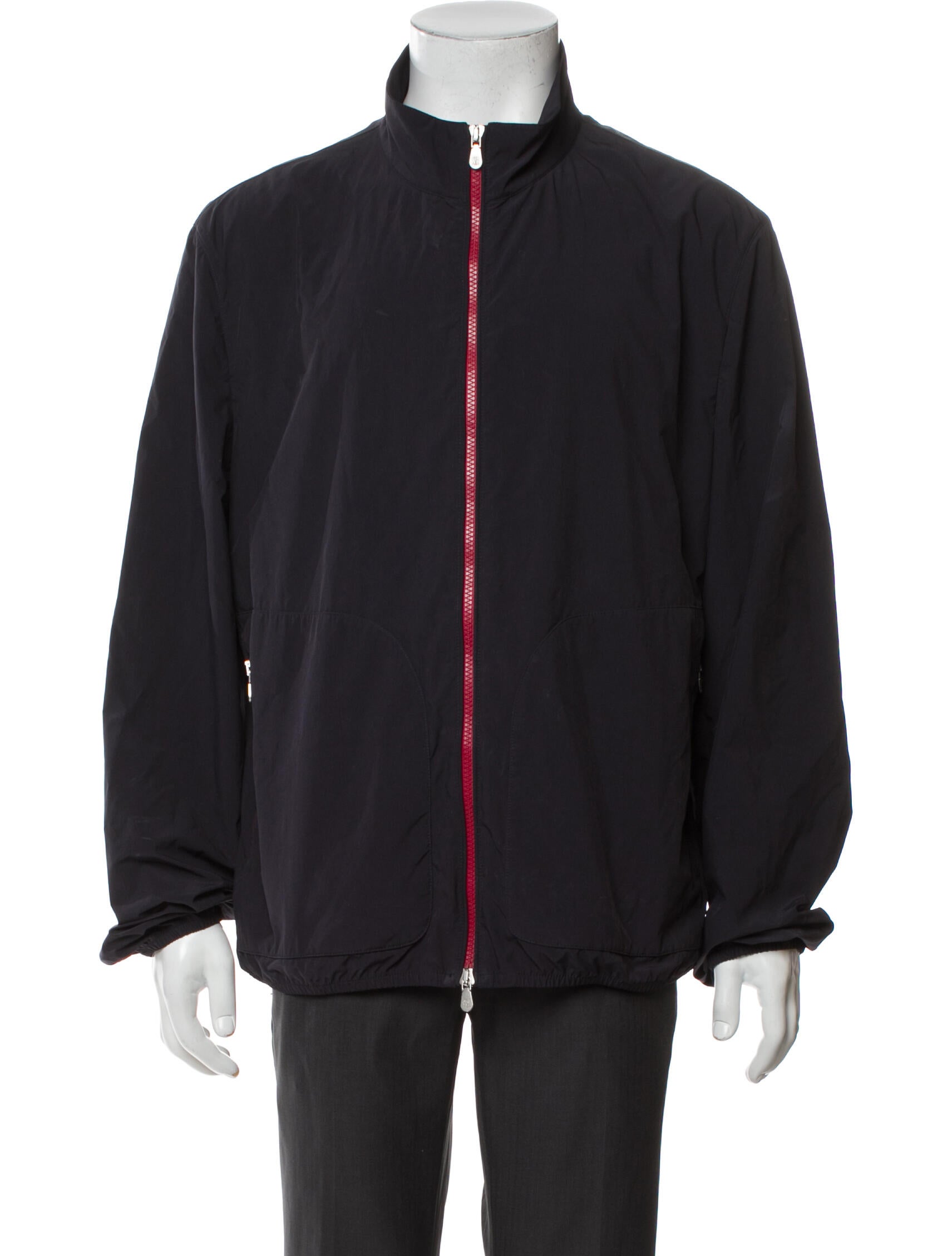 Brunello Cucinelli Graphic Print Windbreaker