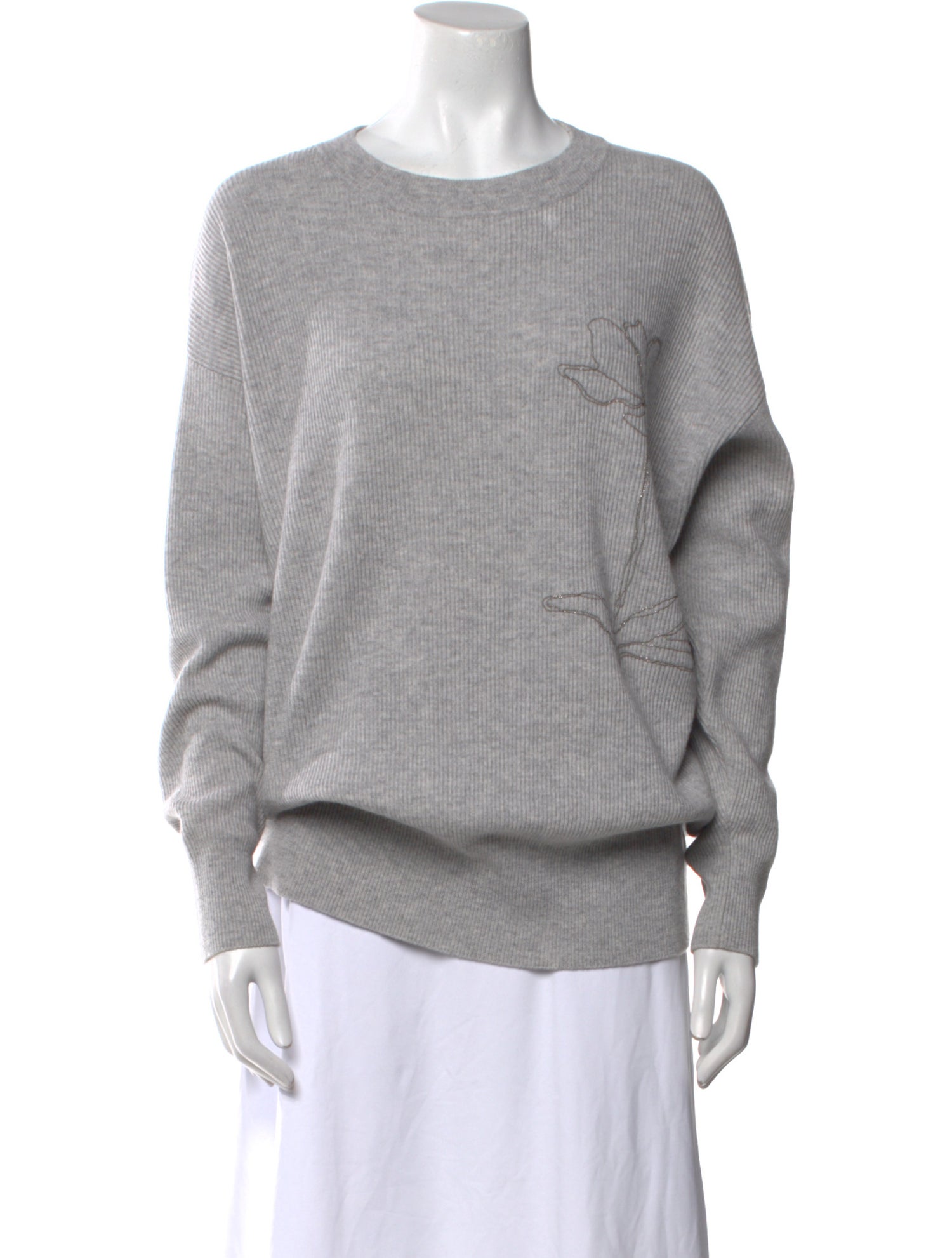 Brunello Cucinelli Cashmere Crew Neck Sweater