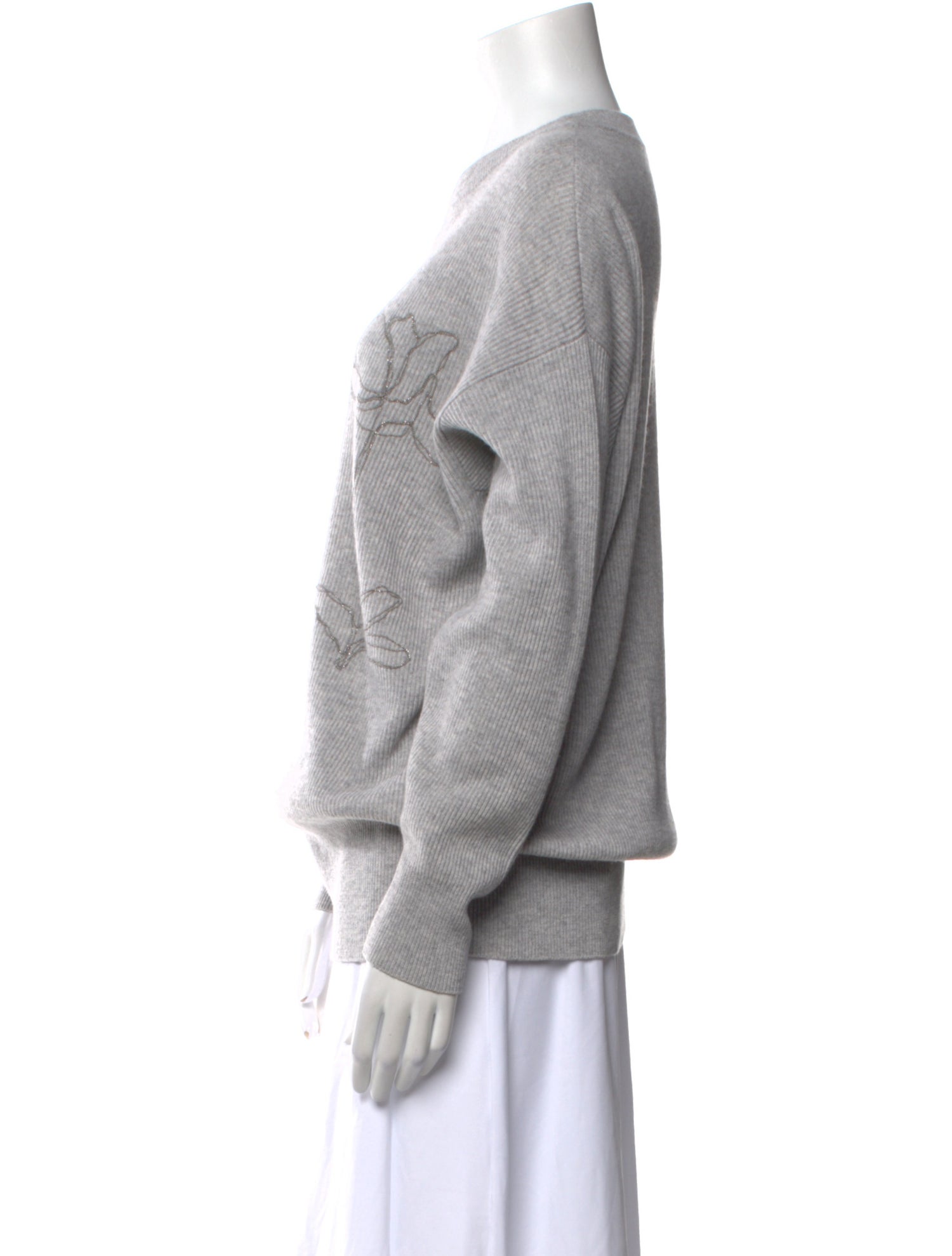 Brunello Cucinelli Cashmere Crew Neck Sweater