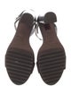 Brunello Cucinelli Leather Colorblock Pattern Sandals