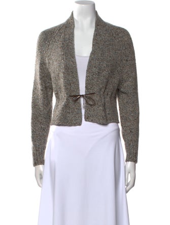 Brunello Cucinelli Cashmere Open Front Sweater