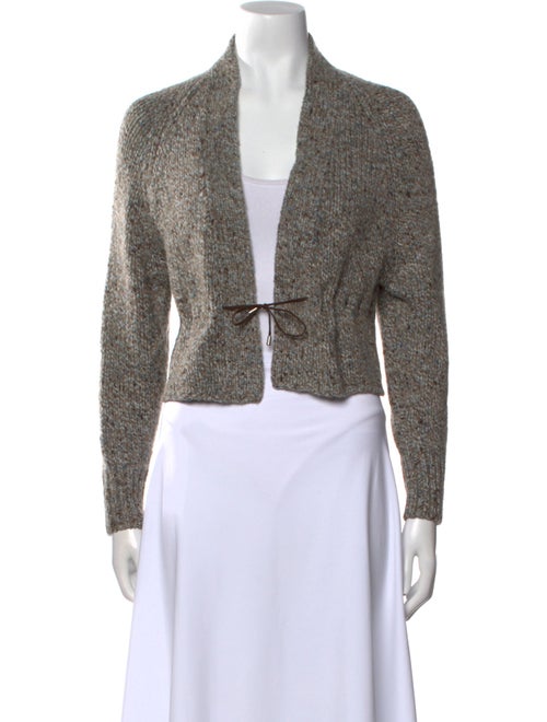 Brunello Cucinelli Cashmere Open Front Sweater