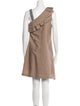 Brunello Cucinelli One-Shoulder Knee-Length Dress