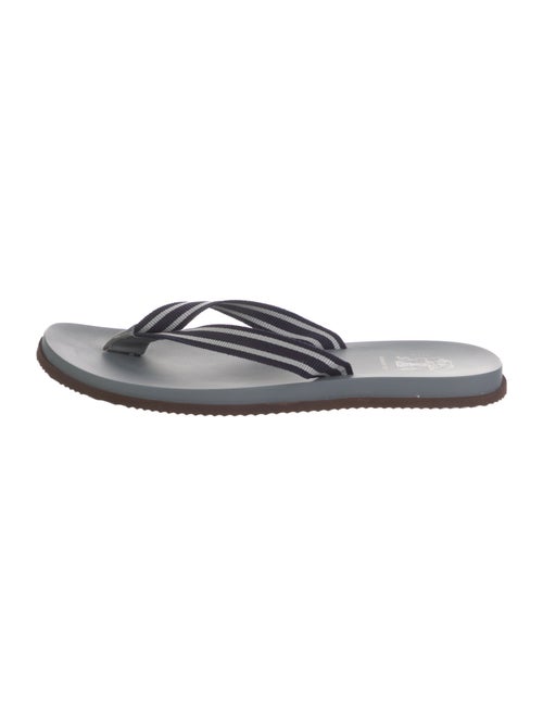 Brunello Cucinelli Rubber Flip Flops