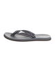 Brunello Cucinelli Rubber Flip Flops