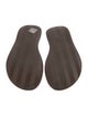 Brunello Cucinelli Rubber Flip Flops