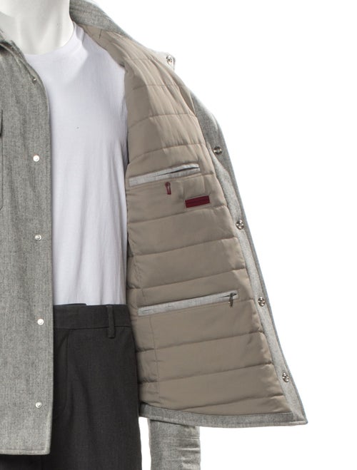 Brunello Cucinelli Wool Utility Jacket