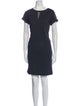 Brunello Cucinelli Scoop Neck Mini Dress