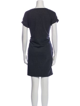 Brunello Cucinelli Scoop Neck Mini Dress