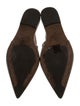Brunello Cucinelli Leather Slingback Flats