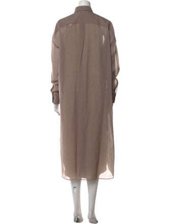 Brunello Cucinelli Silk Long Dress
