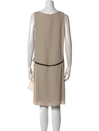 Brunello Cucinelli Silk Knee-Length Dress