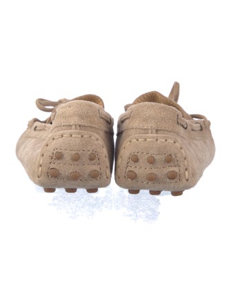 Brunello Cucinelli Monili Suede Loafers
