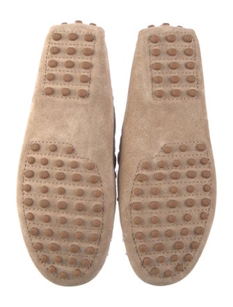 Brunello Cucinelli Monili Suede Loafers