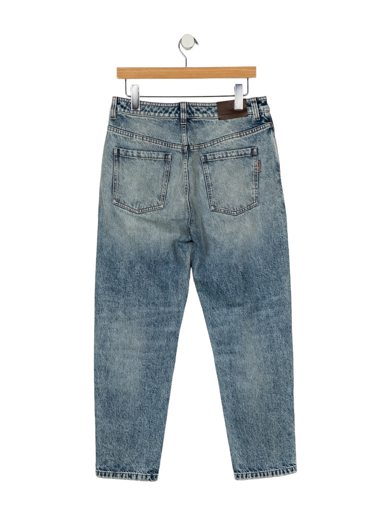 Brunello Cucinelli High-Rise Skinny Leg Jeans
