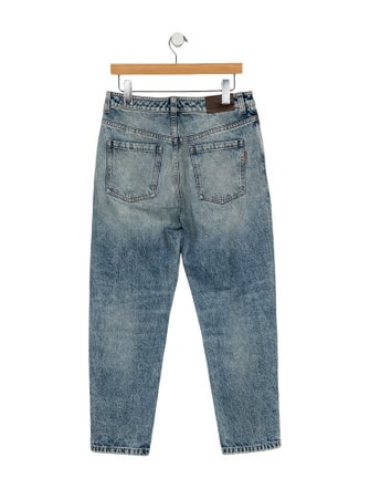 Brunello Cucinelli High-Rise Skinny Leg Jeans