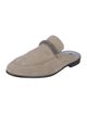 Brunello Cucinelli Monili Suede Mules