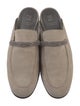 Brunello Cucinelli Monili Suede Mules