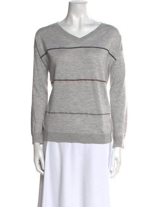 Brunello Cucinelli Cashmere V-Neck Sweater