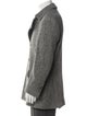 Brunello Cucinelli Cashmere Tweed Pattern Peacoat