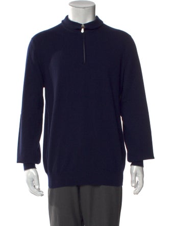 Brunello Cucinelli Cashmere Mock Neck Pullover