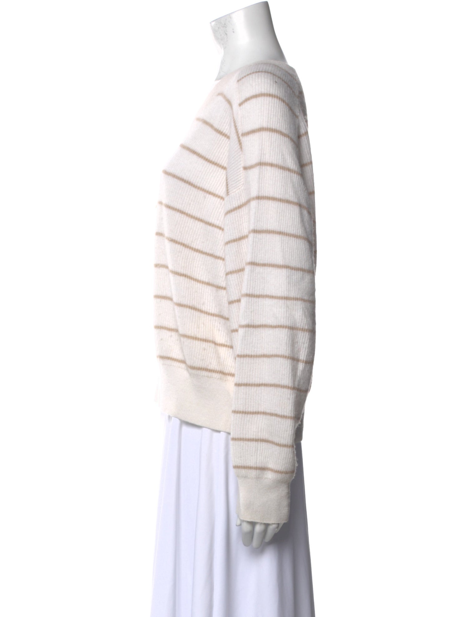 Brunello Cucinelli Alpaca Striped Sweater