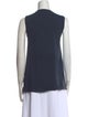 Brunello Cucinelli Crew Neck Sleeveless Top