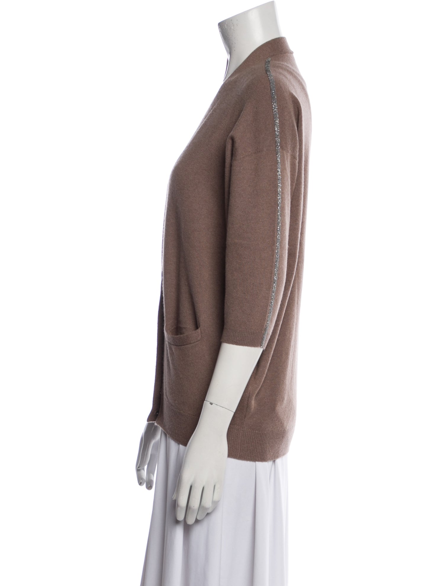 Brunello Cucinelli Cashmere V-Neck Sweater
