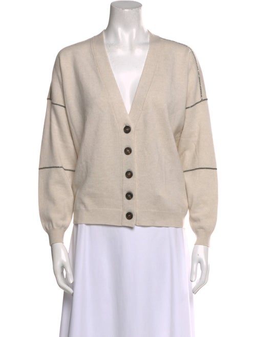 Brunello Cucinelli Virgin Wool V-Neck Sweater