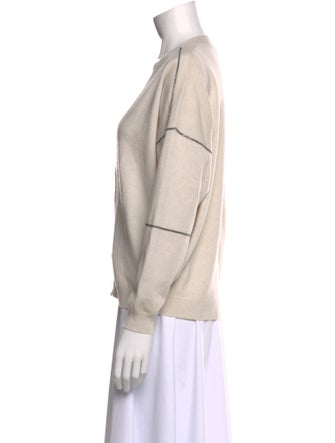 Brunello Cucinelli Virgin Wool V-Neck Sweater