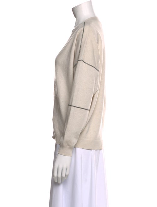 Brunello Cucinelli Virgin Wool V-Neck Sweater