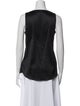 Brunello Cucinelli Silk Scoop Neck Top