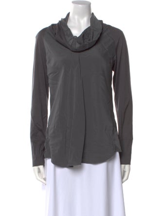 Brunello Cucinelli Cowl Neck Long Sleeve Top