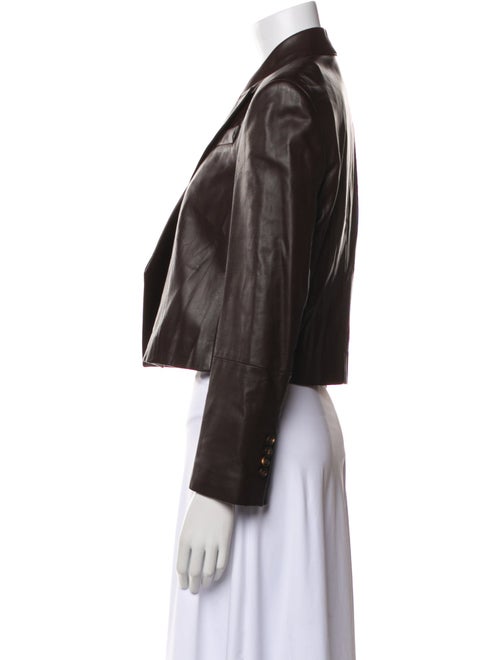 Brunello Cucinelli Leather Blazer