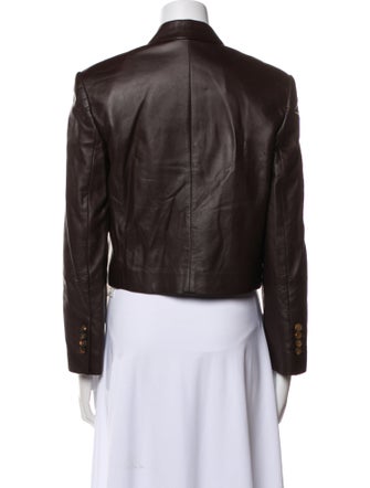 Brunello Cucinelli Leather Blazer