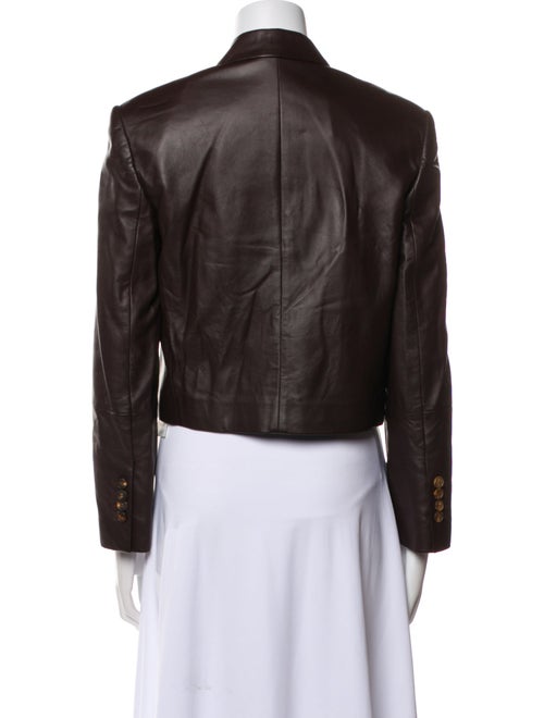 Brunello Cucinelli Leather Blazer