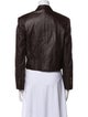 Brunello Cucinelli Leather Blazer