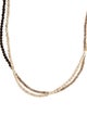 Brunello Cucinelli Beaded Double Strand Necklace
