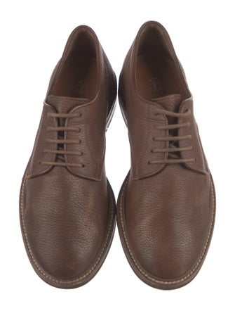 Brunello Cucinelli Leather Derby Shoes