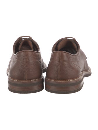 Brunello Cucinelli Leather Derby Shoes