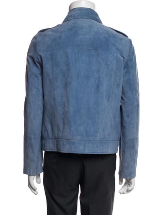Brunello Cucinelli Leather Denim Jacket