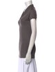 Brunello Cucinelli V-Neck Short Sleeve Top