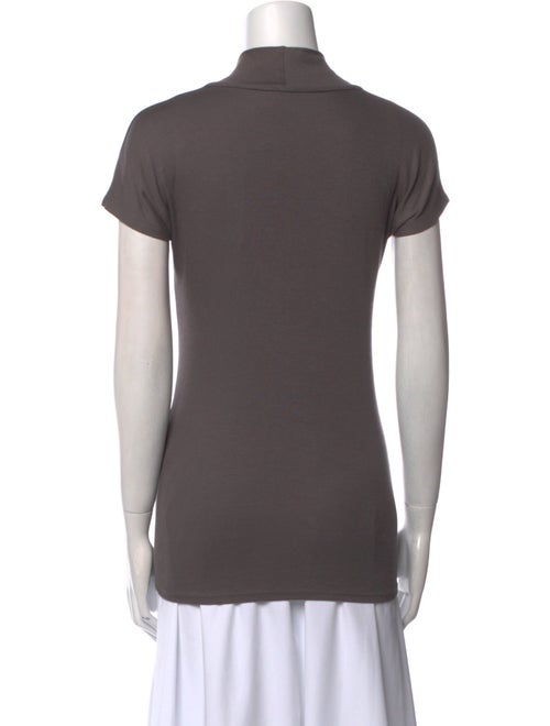Brunello Cucinelli V-Neck Short Sleeve Top