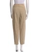Brunello Cucinelli Linen Straight Leg Pants
