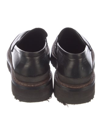 Brunello Cucinelli Monili Leather Loafers