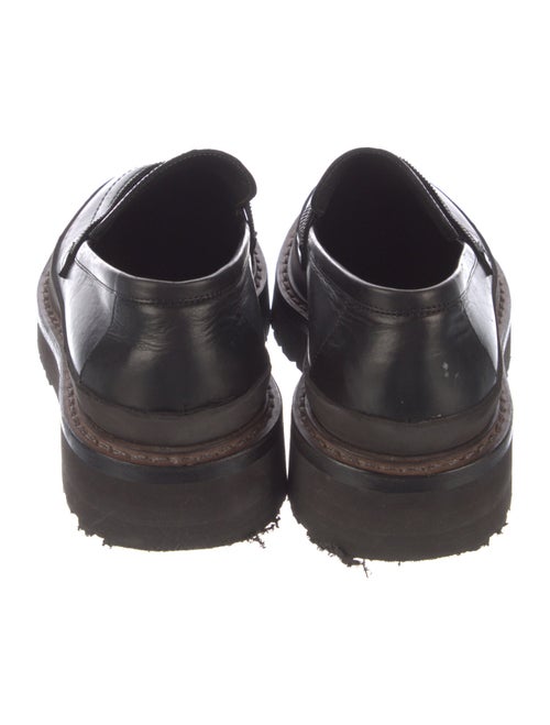 Brunello Cucinelli Monili Leather Loafers