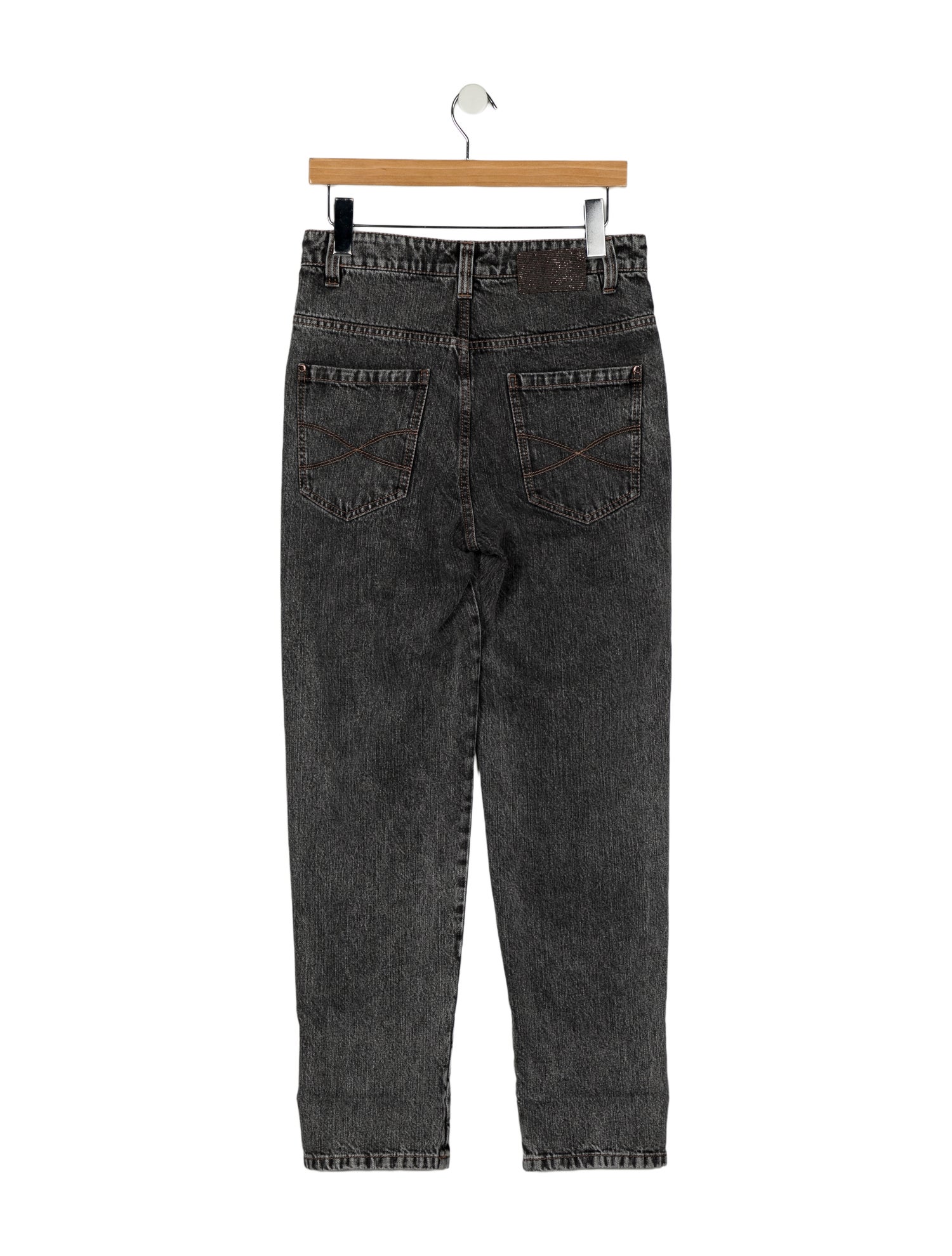 Brunello Cucinelli High-Rise Straight Leg Jeans w/ Tags