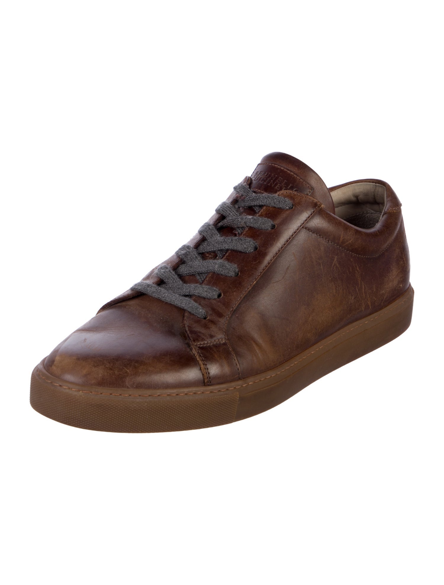 Brunello Cucinelli Leather Sneakers