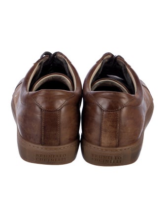 Brunello Cucinelli Leather Sneakers